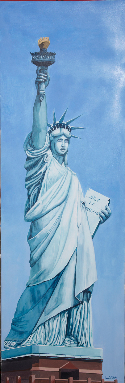 'Liberty', Acrilico su Tela